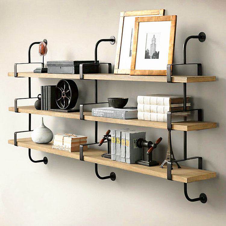 Solid wood wall bookshelf wrought iron wall hanging wall|ruв категории Цифровые аксессуары, рынок электронных компонентов, электронное устройство, оч Фет - от Buy2taobao.com для оказания профессиональной услуги покупки агента Taobao