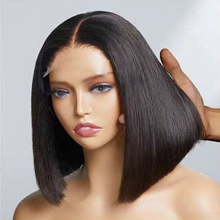 DD Bone Straight Human Hair Wigs真人发humanhairwig前蕾丝假发