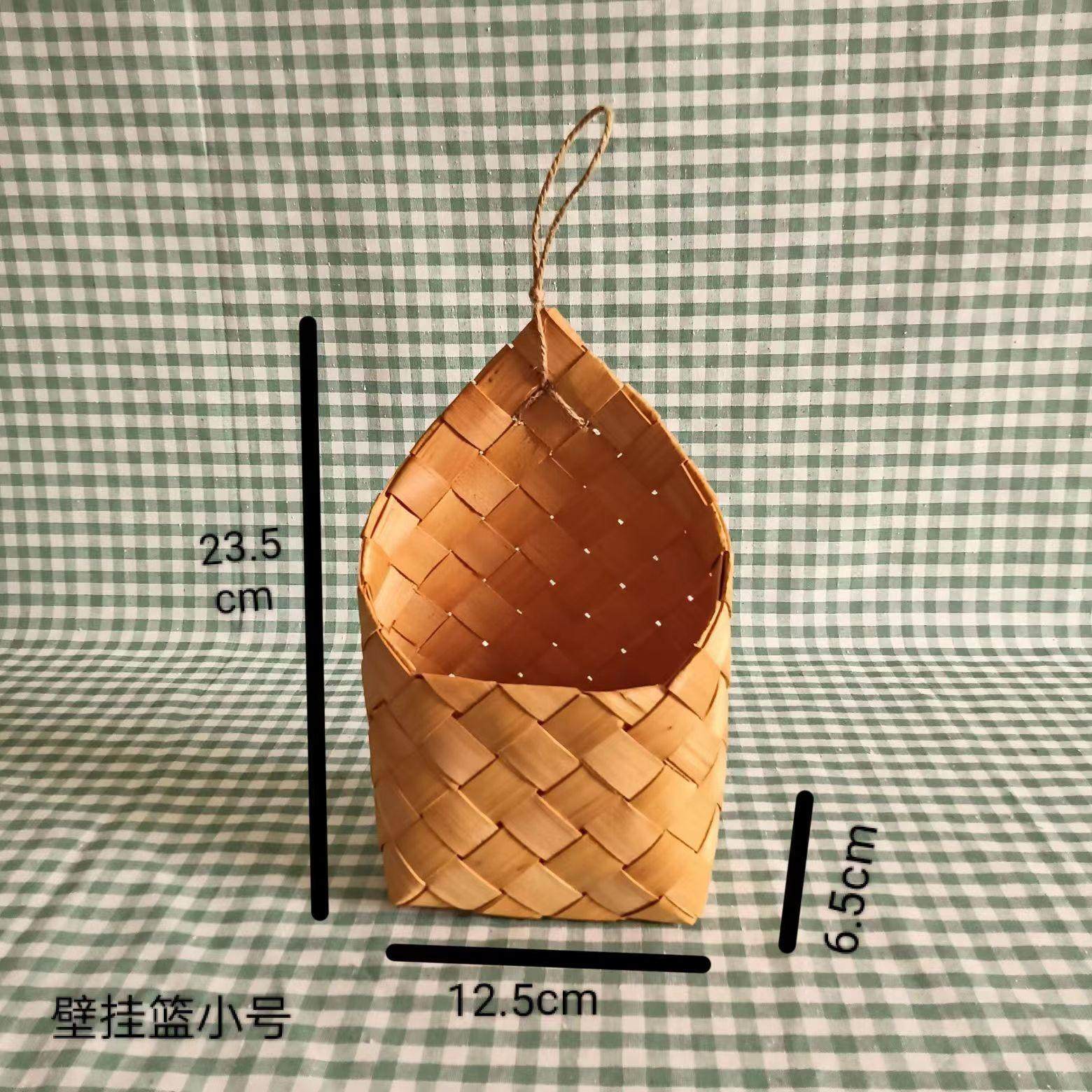 壁挂编织吊篮花篮家居收纳花盆