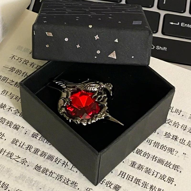 恋与深空周边秦彻乌鸦胸针挂件徽章饰品秦彻同款胸针书包挂件好气