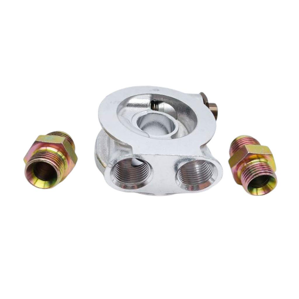 汽车配件 AN10油冷却器三明治TURBO的恒温器和配件3 / 4-16 UNF