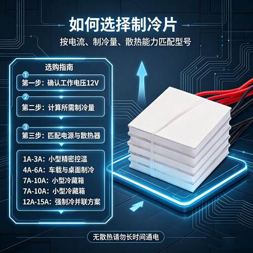 12715半导体制冷片12V大功率TEC1-12706 12705 12710制冷模块DIY