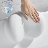 通用浴家用浴室860安缸泡专用靠垫枕头浴盆防滑高弹护颈头垫全澡