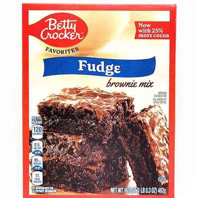 Betty Crocker Brownie Mix美国贝蒂妙厨巧克力布朗尼蛋糕甜品粉