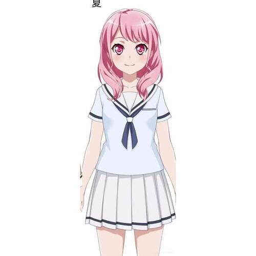 【空之境】BanG Dream!丸山彩 户山香澄COS水手服制服音游