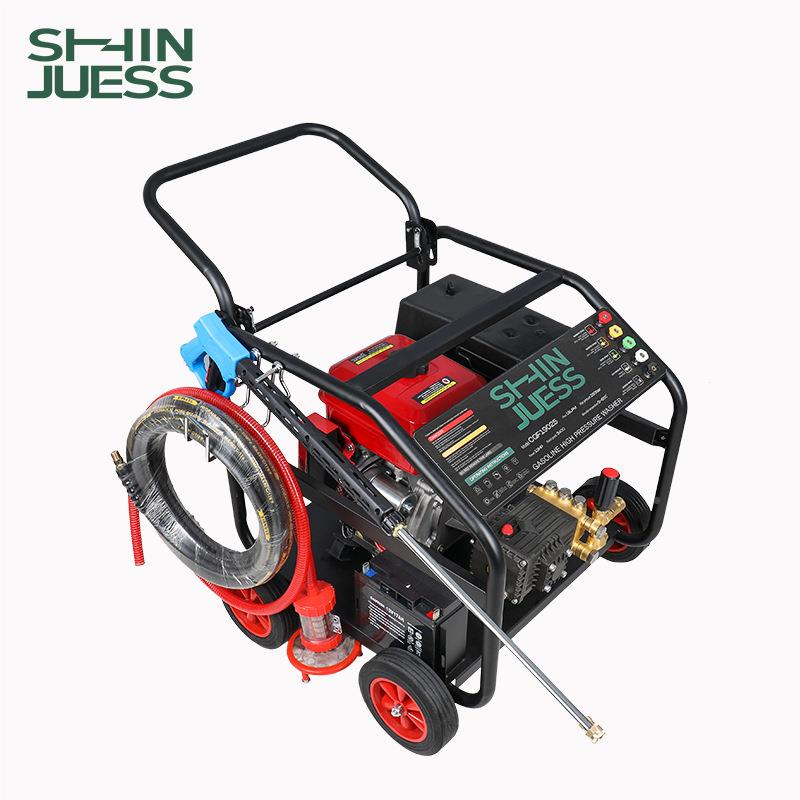 电器动疏汽油机高压洗机工率业大型商用大AHV功洗车清机管道通