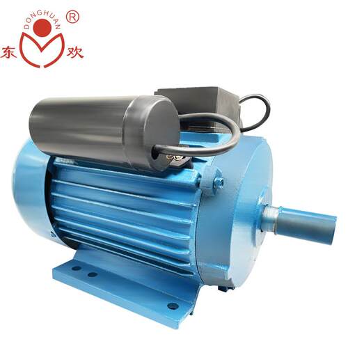 东协220v单相异步电机yl014/YL85024四极铜0线14TBD0转0.5kw/80.7
