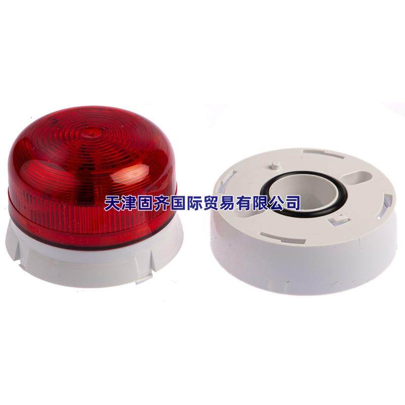 QBS-0059 Klaxon 警示灯,红色,电源电压24V直流, LED灯泡
