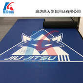 皮革卷垫高密度跆拳道格斗地垫俱乐部地垫运动体操垫