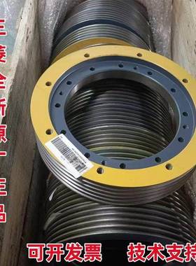 三菱电梯原装曳引轮ZPML主机400*4/5/6*8曳引轮适用三菱菱云菱杰