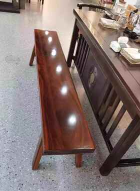 红木茶几专用凳圆木凳长凳实木中式长茶凳Orkan大凳