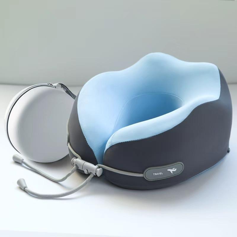 冰丝颈枕颈椎记忆飞机枕头便携枕