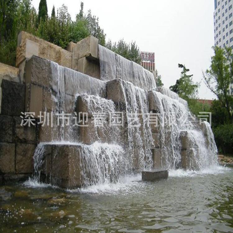 假山公司制作黄腊石太湖石英石千层石吸水石塑石假山喷水鱼池