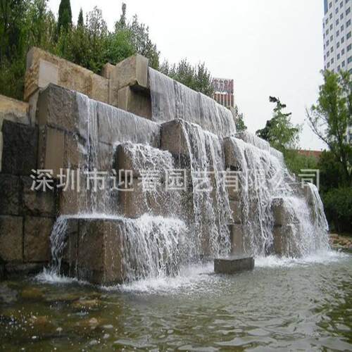 假山公司制作黄腊石太湖石英石千层石吸水石塑石假山喷水鱼池