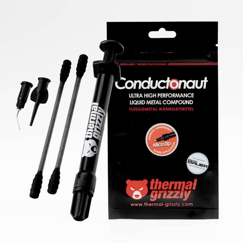 暴力熊Kryonaut Hydronaut Aeronaut Conductonaut 1g导热cpu硅脂