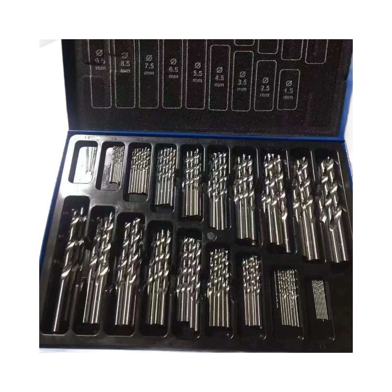 170只套麻花钻五铁盒套钻头套XTW装木厂工专用工具工金工装具