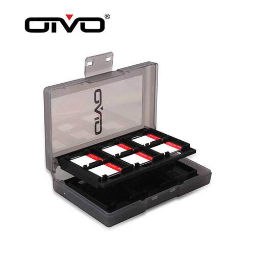 OIVO Switch2游戏卡盒黑白色NS游戏卡24合一switch卡带收纳盒
