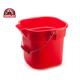 都洁加厚塑料加水桶家用保洁带刻度方口14L洗衣洗车大号手提水桶