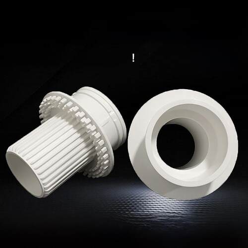 Pvc50 75 110简单二次排水隐蔽地漏插入式水管直连浴室厨房
