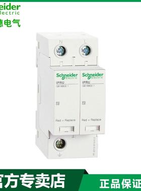 原装正品 施耐德浪涌保护器iPRU 2P 20KA电涌保护防雷器A9L020200