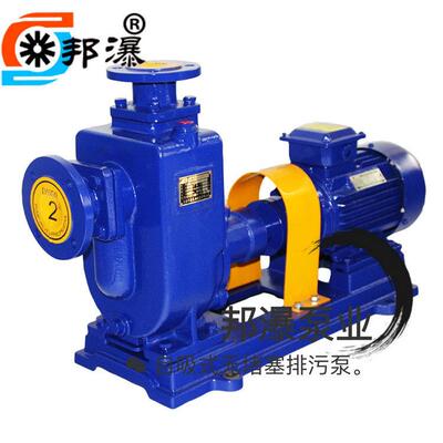 清水自吸泵ZX型自吸式清水离心泵强自吸泵50ZX12.5-32-3