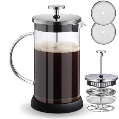 Original Glass French Press Coffee Maker Versatile Coffee