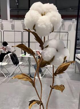 木棉花干花花束包装材料圣诞树装饰婚庆礼盒鲜花家居装饰拍摄道具