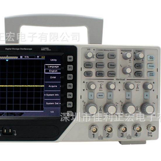 青岛汉泰示波器DSO4084B数字存储示波器100M示波器DSO4104B