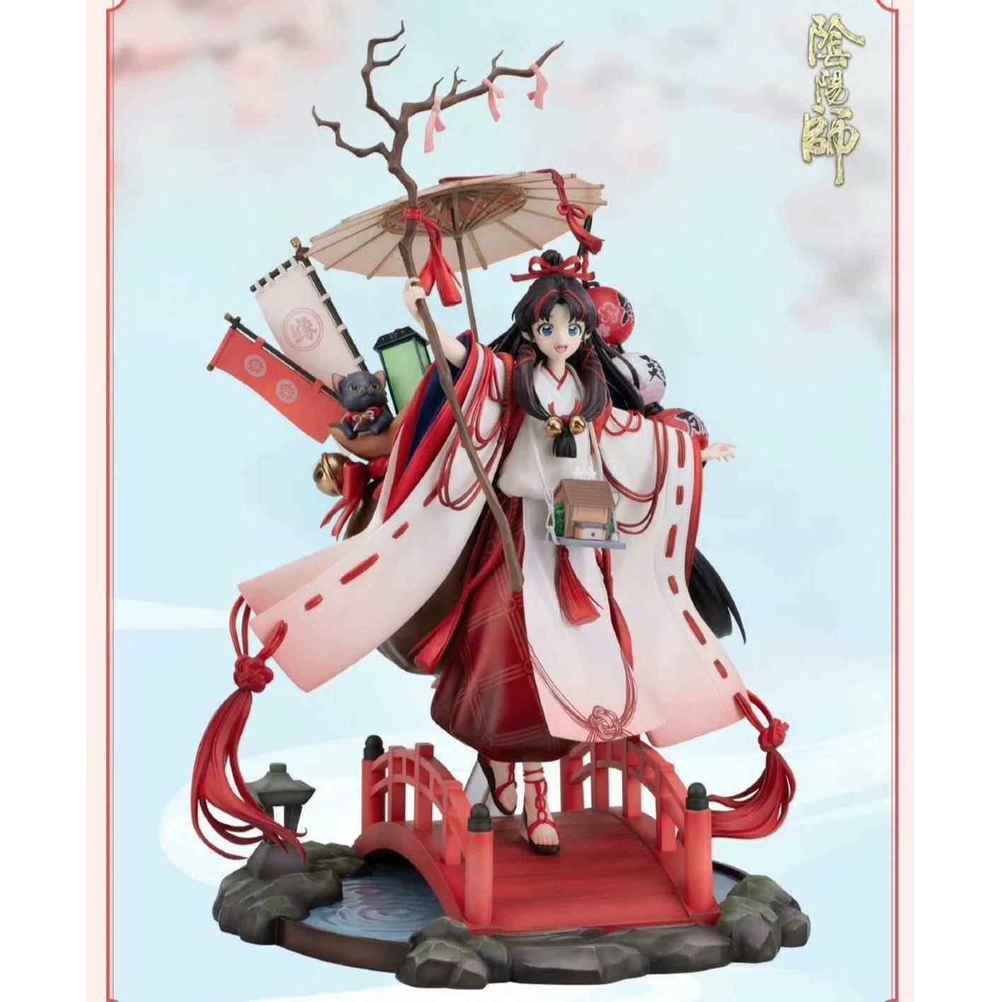 正版现货 网易游戏阴阳师onmyoji周边 缘结神手办 神铃赐缘手办