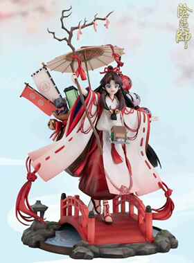 正版现货 网易游戏阴阳师onmyoji周边 缘结神手办 神铃赐缘手办