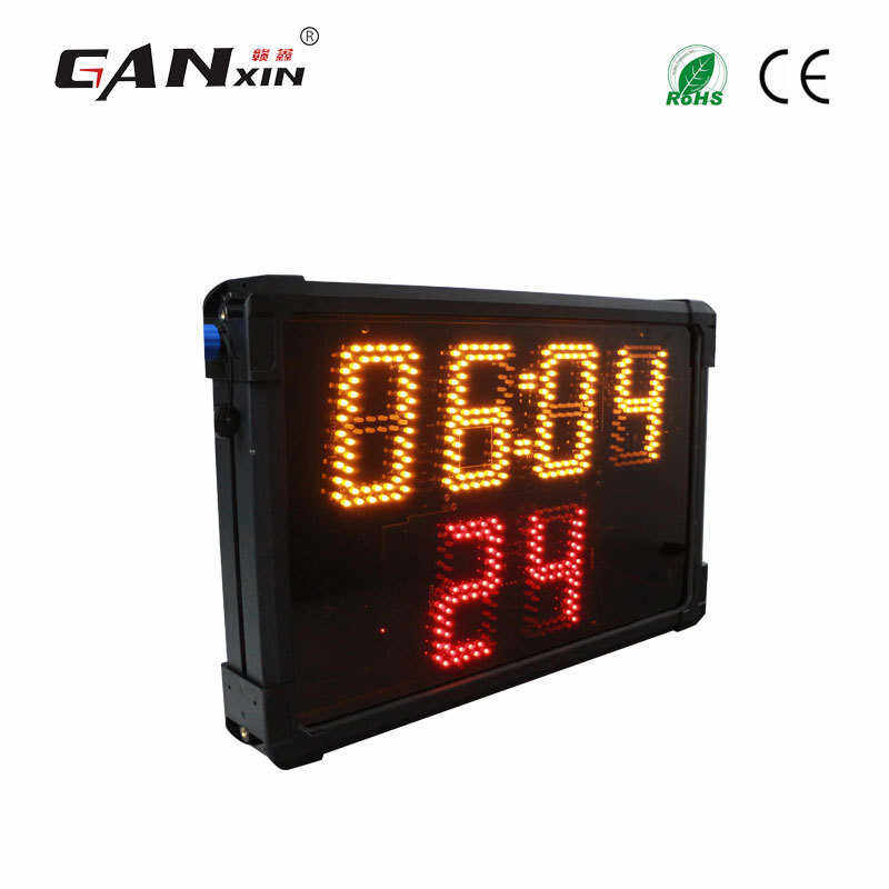 赣鑫篮球LED计时器24秒比赛单面室内室外电子倒计时牌