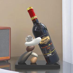 石来转酒架酒柜柜摆件JRA6321桌面轻奢送礼客厅玄餐关边家居运装