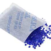 干燥剂硅胶蓝色变红 硅胶色厂家直销干燥剂无纺布50g变色克50变色