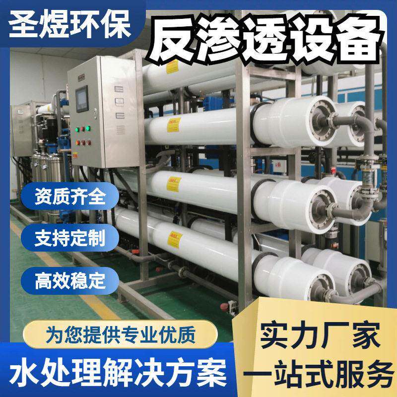 RO反渗透纯水处理设备食品级超纯水校园小区直饮水供应圣煜环保