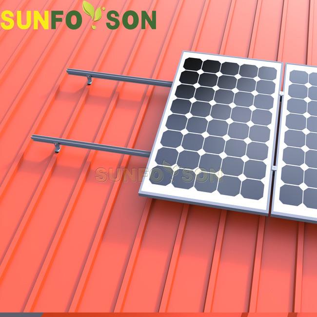 陶瓷瓦 沥青顶瓦斜面屋太架阳能支合架IZZ 轻铝金光伏支系统