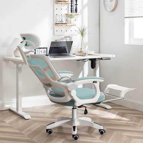 办公椅电可脑椅家椅子躺网布YT-809员职椅会议椅用电竞椅人体工学