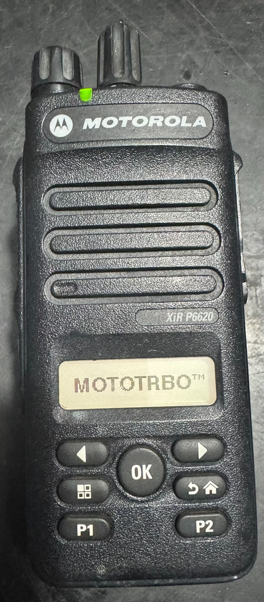 摩托罗拉XiR P6620现货一台，正常开机，单机 没附件，