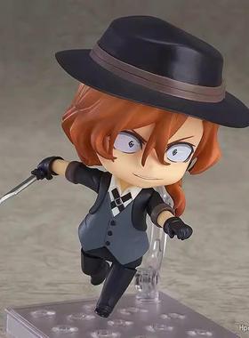 Dogs 676# 中原中也 OR 文豪Stray Q版粘土换脸公仔盒装