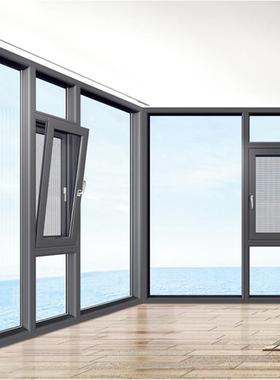 德星兰佛山厂断桥铝门QII窗20隔音玻璃防盗1家隔音窗系统窗平开窗
