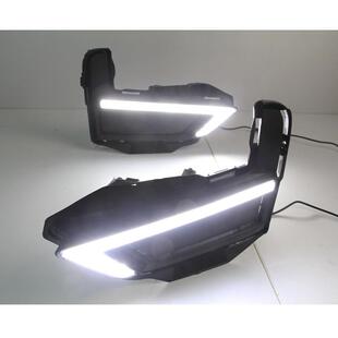 新奇骏日行灯2017款 前雾灯LED转向灯 NS奇骏LED日间行车灯改装