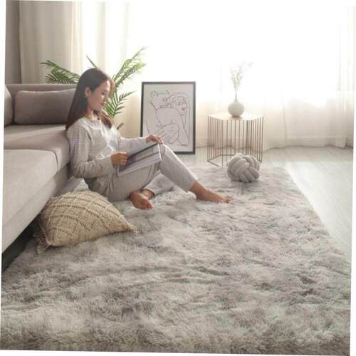 Living Room Bedroom Rug Soft Plush Carpet non-slip Floor Mat