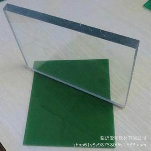 滨州PC耐力板爱硕车棚耐力板走廊顶蓬实心采光板一平方米多少钱