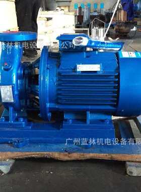 ISW50-200IA单级单吸管道离心泵|5.5KW卧式管道泵|管道输送泵