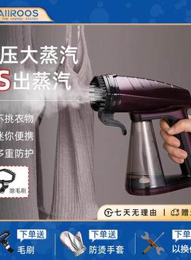 美国迈卡罗挂烫机家用手持可携式烫衣服蒸气熨斗小型迷你蒸汽熨斗