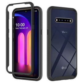 LG V60星空三防背板亚克力手机壳 欧美防摔纯色保护壳