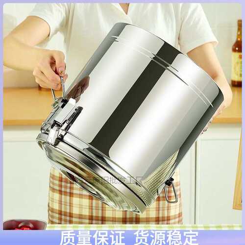 冰粉保温桶不锈钢商用大容量食堂饭桶奶茶桶摆摊桶豆腐脑汤。