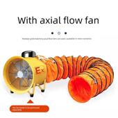 伸缩风道高温排风道排风道排风机软管通风风道风机软连接风道