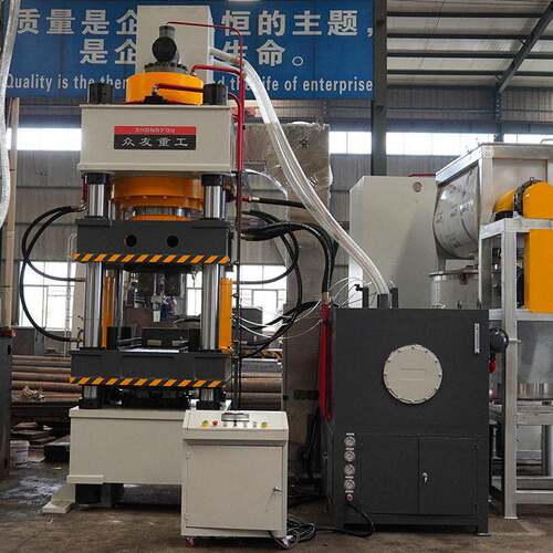 315吨400T粉末成形压力机500t630吨牛羊舔砖液压机盐砖压块机