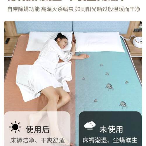 电热水暖毯单双人智能水循环电热毯家用静音理疗毯褥子床上水暖垫