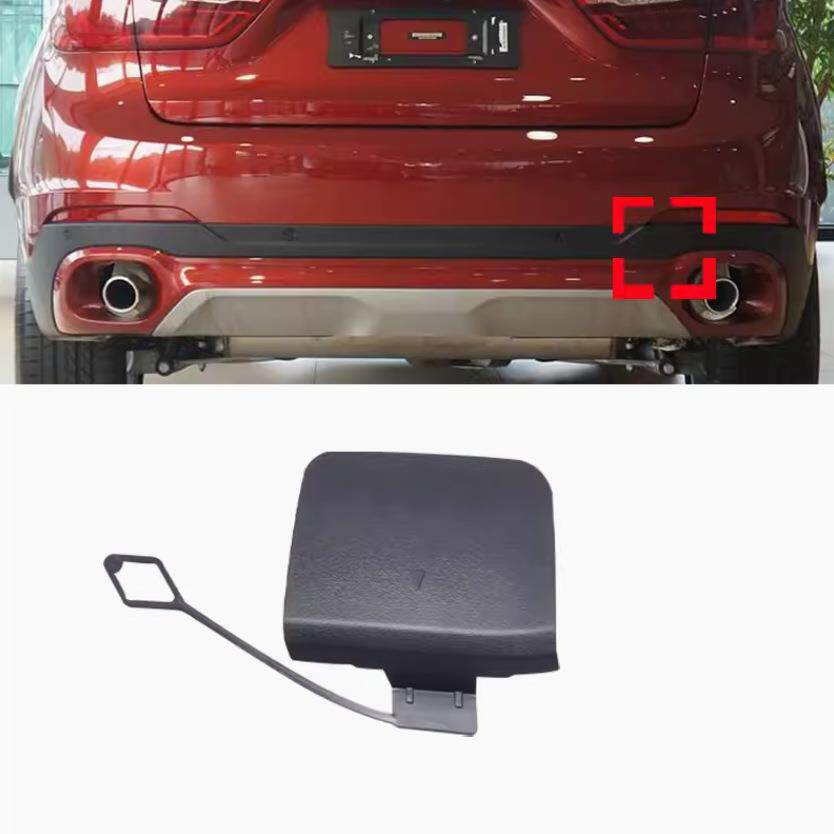 适配X6后拖车盖F16豪华版前保险杠牵引钩盖板51127319886
